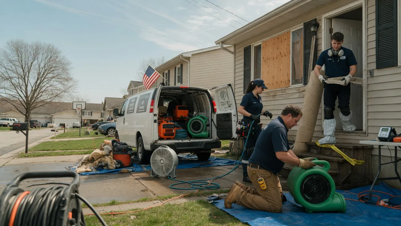 Water Damage Restoration in New Pine Creek, OR near me